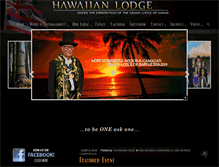 Tablet Screenshot of hawaiianlodgefreemasons.org